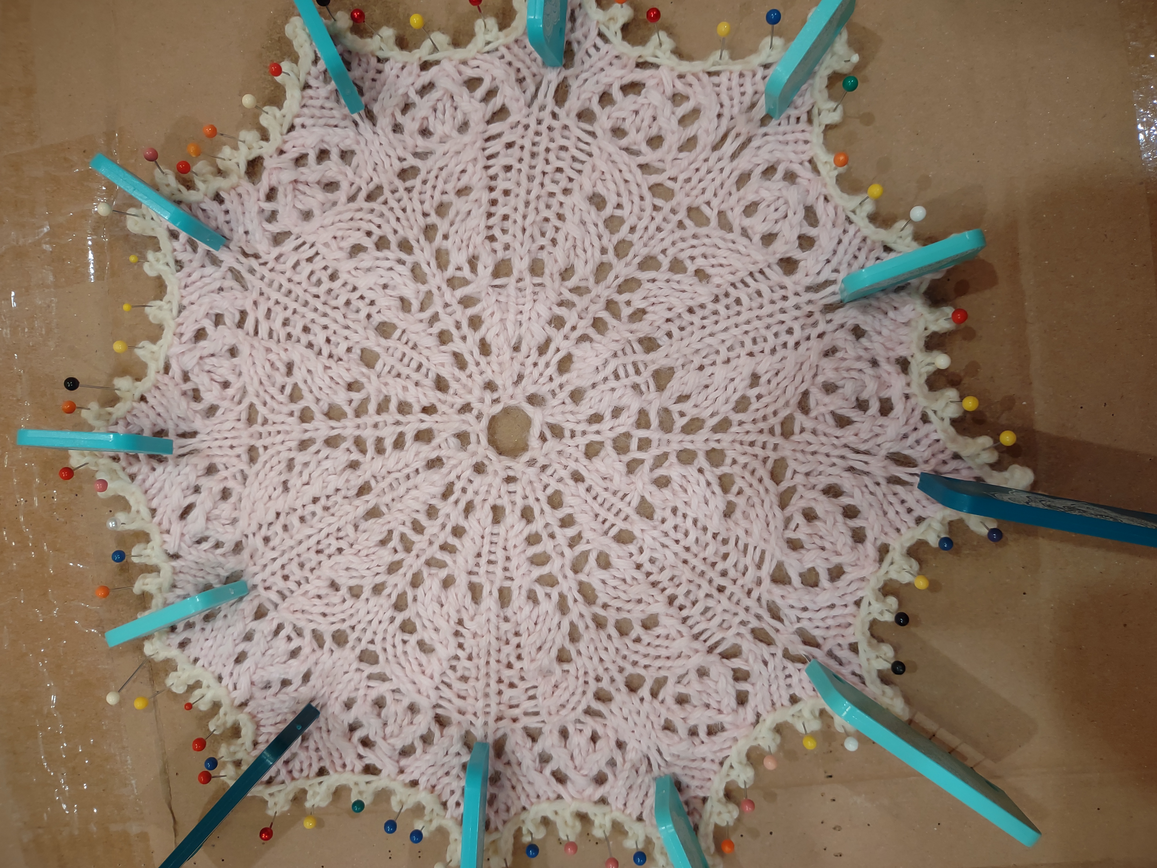 a lace doily